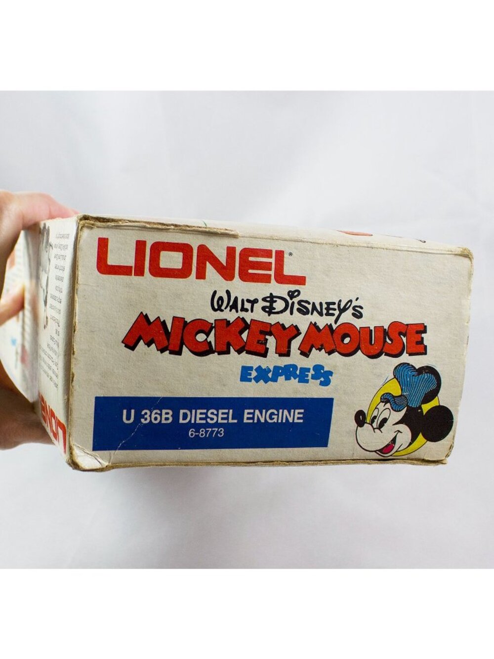Lionel Disney Mickey Mouse Express 1977 O Gauge U 36B Diesel Engine 6-8773 w/Box - Picture 5 of 16